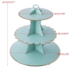 Cake stand giấy 3 tầng