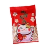 100c Túi đựng bánh quy hình mèo Tết 10*7cm