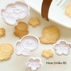 Khuôn nhấn cookie 3D (nhiều mẫu)