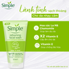 Sữa Rửa Mặt Simple Giúp Da Sạch Thoáng 150ml