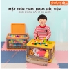 Thùng Đựng Lego, Đồ Chơi, Gấu Bông Gấp Gọn Cao Cấp Cho Trẻ Em (Có Bánh Xe & Tay Xách, Nắp Đậy) LAZYDO - gia dụng plus