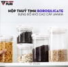 Hộp Thuỷ Tinh Borosilicate Có Nắp Kín Đựng Thực Phẩm, Đồ Khô Đa Năng Cao Cấp | Jianxia - gia dụng plus