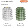 Lồng bàn giữ nhiệt đa năng 360 độ nhựa PET có nhiều tầng giúp chống bụi & côn trùng - bảo quản đồ ăn cho mùa Đông & Tết - gia dụng plus