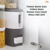 Thùng Đựng Gạo Thông Minh, Lấy Gạo Tự Động, Có Nắp Kín Theo Phong Cách Nhật Bản - Nhựa PP+PS 6KG - gia dụng vds