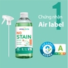 Xịt làm sạch vết bẩn cứng đầu bám dính No Stain Stanhome tiêu chuẩn Air Label Score 500ml