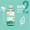 Xịt làm sạch vết bẩn cứng đầu bám dính No Stain Stanhome tiêu chuẩn Air Label Score 500ml