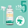 Xịt làm sạch bề mặt inox,,thép không gỉ tiêu chuẩn Air Label Score A+ Stanhome Stainless Clean 500ml