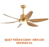 Quạt trần 6 cánh Nanoco NCF5462 đèn Led