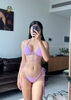 Bikini 2 Mảnh Cạp thấp Quần Nhún Hack Mông - MEI BIKINI SET ( không kèm cover)