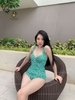 Bikini Liền Thân Hoa Nhí Xanh - HEBE BIKINI