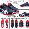 Giày Asics Attack Excounter 2 xanh đen