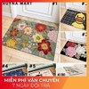 Thảm Lau Chân 3D Chống Trượt 40x60cm Hot Hit THAMCHUICHAN3D - sỏi sắc màu