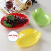 Đĩa nhựa hình lá Việt Nhật 2 size to nhỏ (MS:1241 1242) đựng hoa quả, bánh kẹo, đồ ăn thiết kế mới lạ đẹp mắt -br 01226