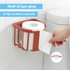 Giỏ đựng giấy vệ sinh dán tường tiện ích Việt Nhật  đa năng, tiện dụng (MS: 3380)  [GIÁ SỈ]