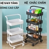 Kệ để đồ 3 tầng đa năng có bánh xe - ke de do 3 tang da nang co banh xe di chuyen  aladanh-net-vn