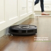 iRobot Roomba i7 + Robot hút bụi tự động loại bỏ bụi bẩn, kết nối Wi-Fi, lập bản đồ thông minh, hoạt động với Alexa, lý tưởng cho lông thú cưng, thảm, sàn cứng, màđen