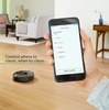 iRobot Roomba i7 + Robot hút bụi tự động loại bỏ bụi bẩn, kết nối Wi-Fi, lập bản đồ thông minh, hoạt động với Alexa, lý tưởng cho lông thú cưng, thảm, sàn cứng, màđen