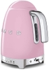 Ấm Đun Nước Siêu Tốc Smeg KLF04PKEU Pink, Chỉnh Nhiệt, 2400W