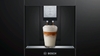 Máy pha cafe Bosch CTL636EB6 Serie 8 màu đen, lắp âm tủ, pha cà phê hoàn toàn tự động