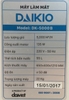 Quạt làm mát không khí Daikio DK-5000B