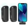 Mic không dây cho điện thoại Android/IOS/Tablet - Ulanzi J12 Wireless Lavalier (Black)