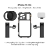 Bộ khung Rig Fotorgear hỗ trợ quay chụp cho iPhone 15 Pro / Promax chuyên nghiệp