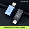 Đầu chuyển tín hiệu từ Lightning to 3.5mm Jcally JA10L - Sử dụng được cho iPhone/iPad