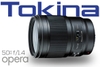 Tokina 50mm F1.4 opera -Mới 99%