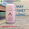 Máy triệt lông cá nhân công nghệ kép IPL&AFT HoMedics DUO LITE IPL-HH180