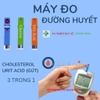 Máy đo đường huyết 3 trong 1 GlucoAlpha - IN4 Technology hàng chính hãng