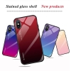 Ốp lưng kính cường lực màu Gradient tuyệt đẹp cho iPhone Xs Max