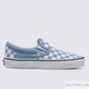 Vans Slip on Checkerboard Dusty Blue