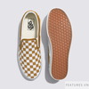 Vans Slip On Classic Checkerboard Golden Brown