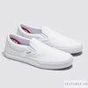 Vans Slip on Pro All White Skateboard