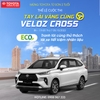 Thử thách lái xe tiết kiệm nhiên liệu với cuộc thi “TAY LÁI VÀNG CÙNG VELOZ CROSS”