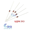 Diode Zenner 3V3 1/2W 10Pcs