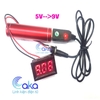 Dây USB tăng áp 5V- 9V/12V