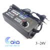Nguồn Adapter điều chỉnh điện áp 3-24V 9-72W