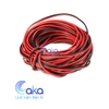 Dây điện đôi đỏ đen 2468.26AWG