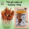 Thịt gà cuộn cá Green Yummy 100g - Đồ thưởng cho Chó