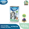 Pate lon dành cho mèo con babykitten SNAPPY TOM 150gr