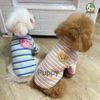 Áo Cổ Lọ Cho Cún Hoạ Tiết Kẻ Ngang Dành Cho Thú Cưng từ 7kg-18kg