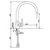 Vòi Rửa Chén American Standard WF-5608 Minimalistic