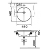 Chậu Rửa Lavabo Bán Âm American Standard VF-0333