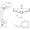 Vòi Chậu Lavabo Cảm Ứng Pin American Standard WF-8601 Entry DC