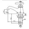 Vòi Chậu Rửa Lavabo Lạnh Inax LF-1