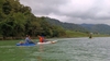 Chèo thuyền Kayak trên sông Miện