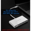 Bộ chuyển cổng USB type C ra USB 3.0 và VGA cho Macbook Pro 2017
