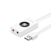 Cáp chuyển chân cắm tai nghe mic qua cổng USB