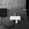 Bộ chia USB type C tích hợp cổng HDMI cho Macbook Pro 13 2017